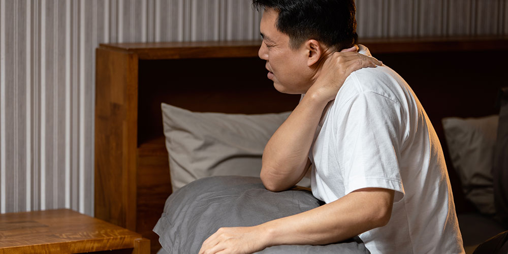 寝違えの施術について